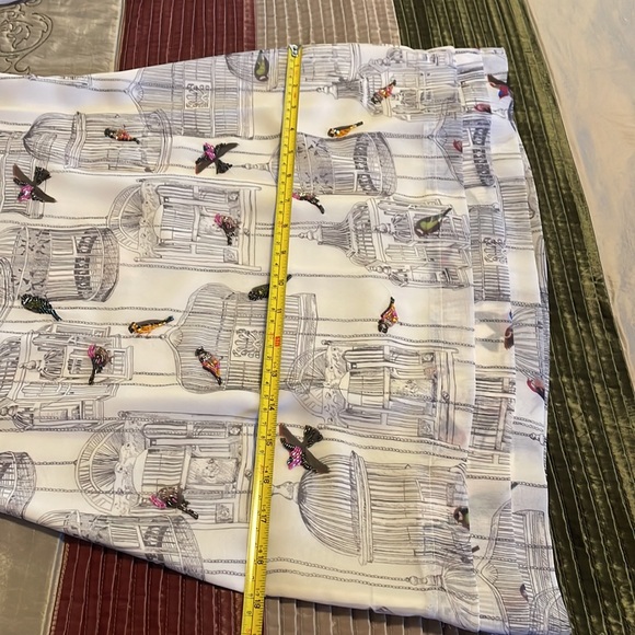 Ted Baker Birdcage Long Sleeve Beaded Shift Dress Size 1 - Picture 15 of 16